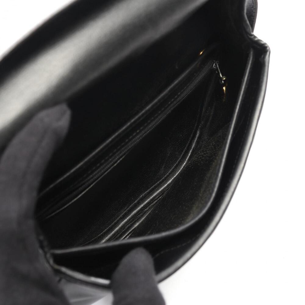 CHRISTIAN DIOR Black Leather Shoulder Bag - Picture 3 of 13